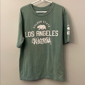 Green Los Angeles Graphic T-Shirt